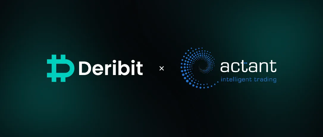 Actant Announces Immediate Support for Deribit’s New Altcoin Options