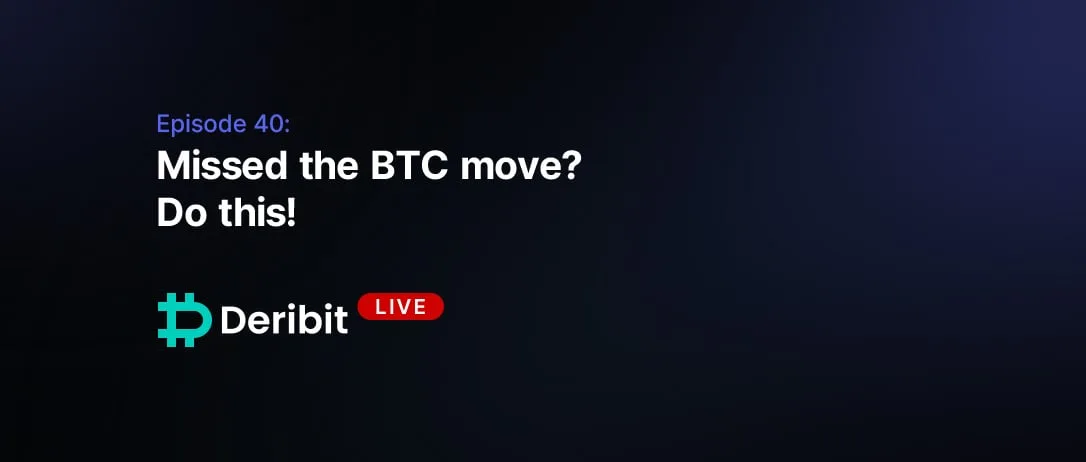 Episode 40: Missed the BTC move? Do this!