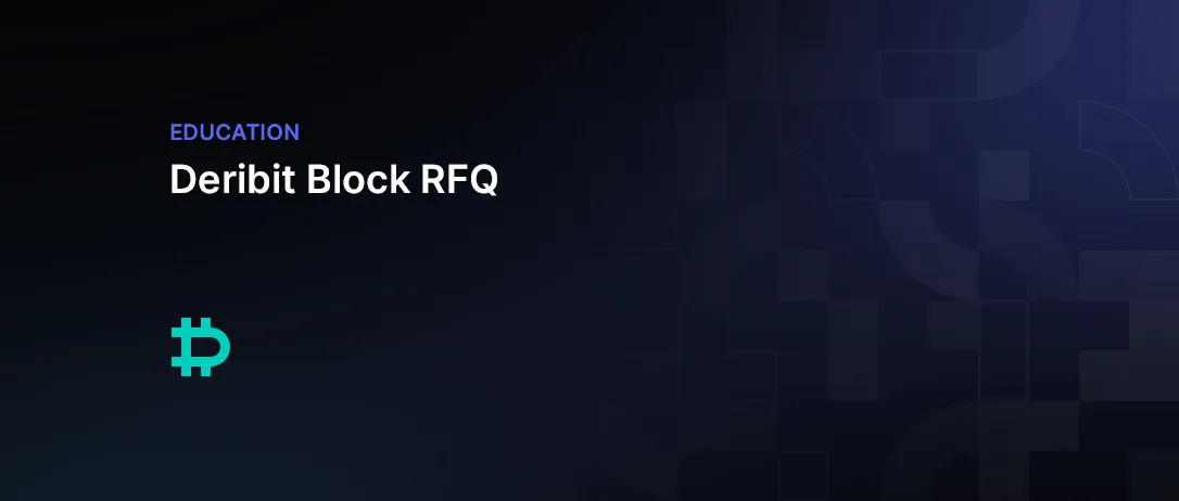 New Deribit Block RFQ Feature Launches