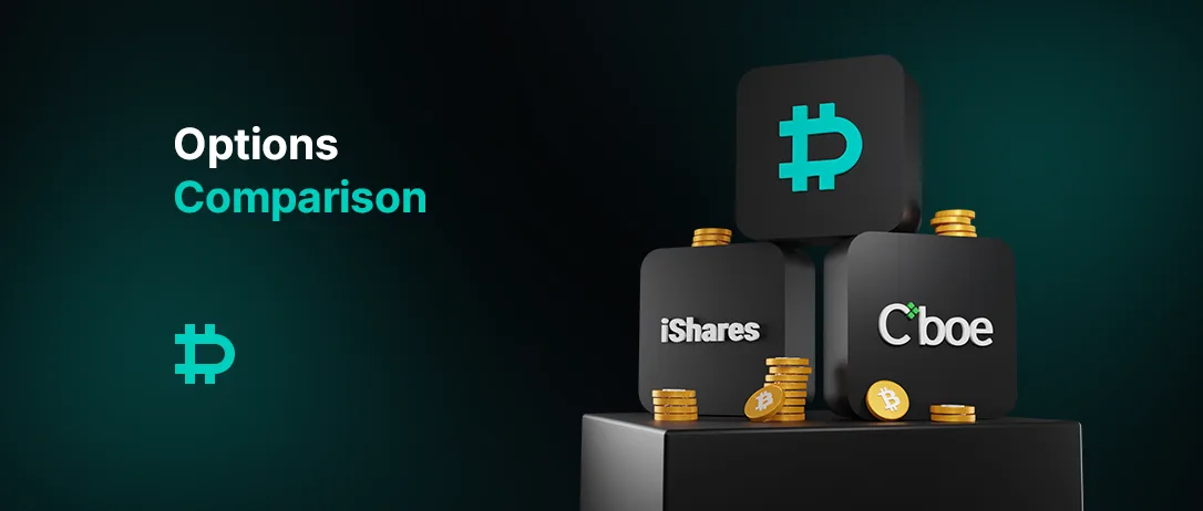 Comparing IBIT & CBOE to BTC Options on Deribit