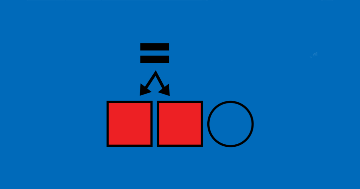 equal symbol from ARASAAC