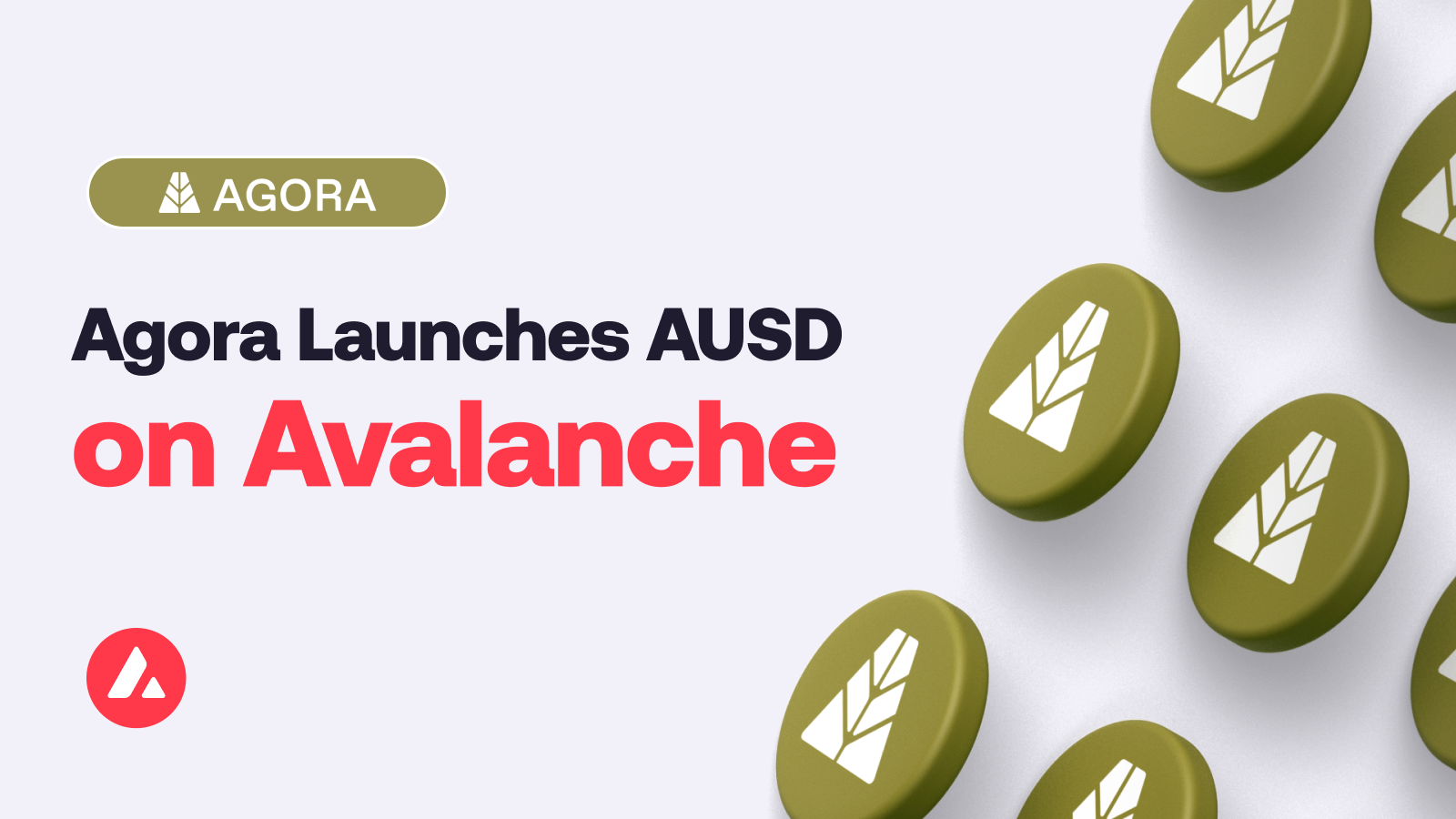 Agora Launches Its Digital Dollar on the Avalanche Blockchain Network With  Initial Cohort of Partners | Avax.network