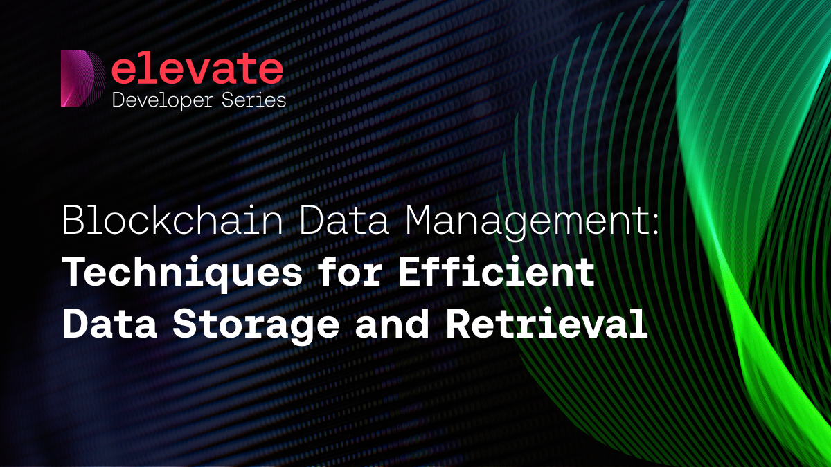 Blockchain Data Management: Techniques for Efficient Data Storage and  Retrieval | Avax.network