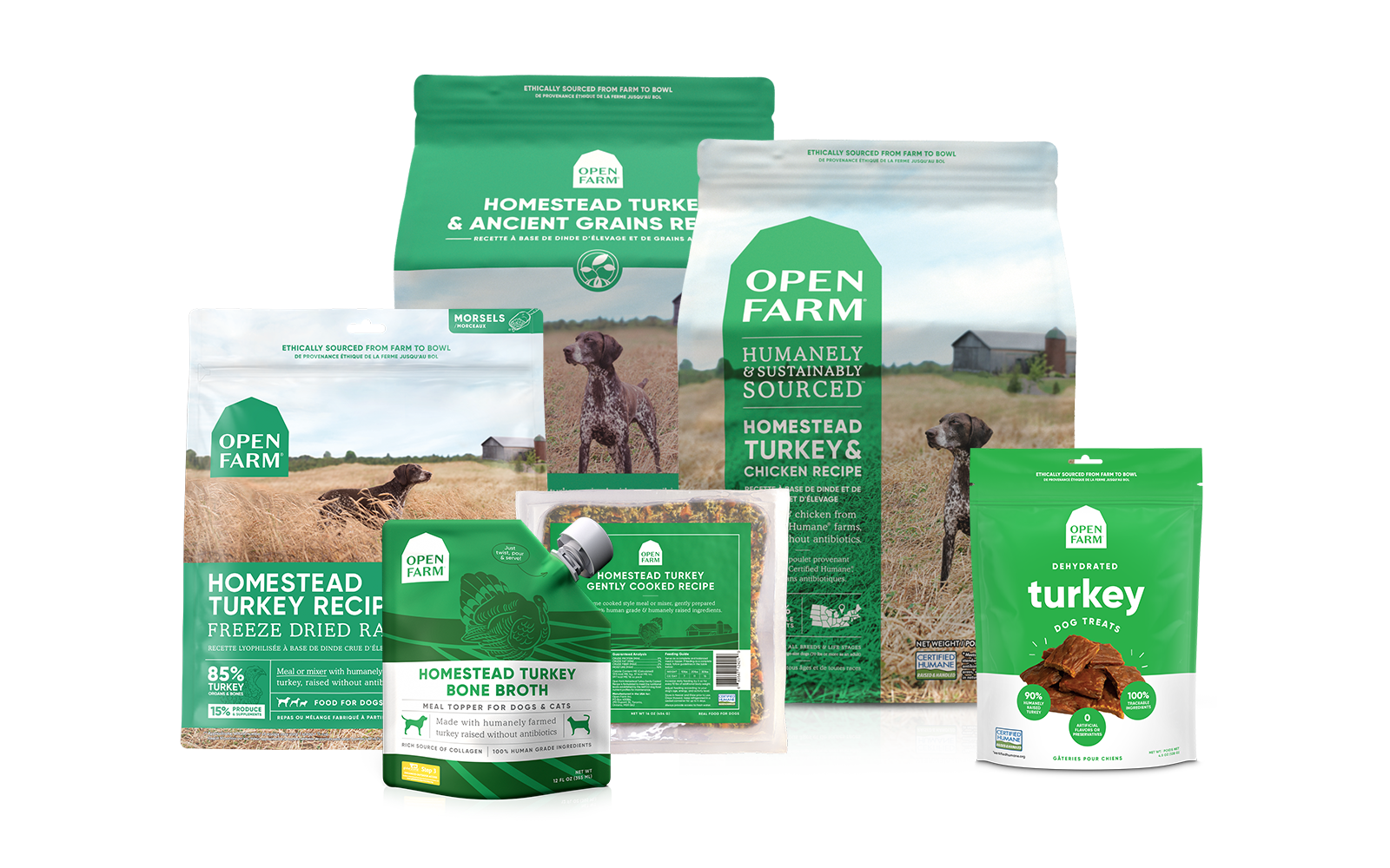 Open Farm Homestead Turkey Collection