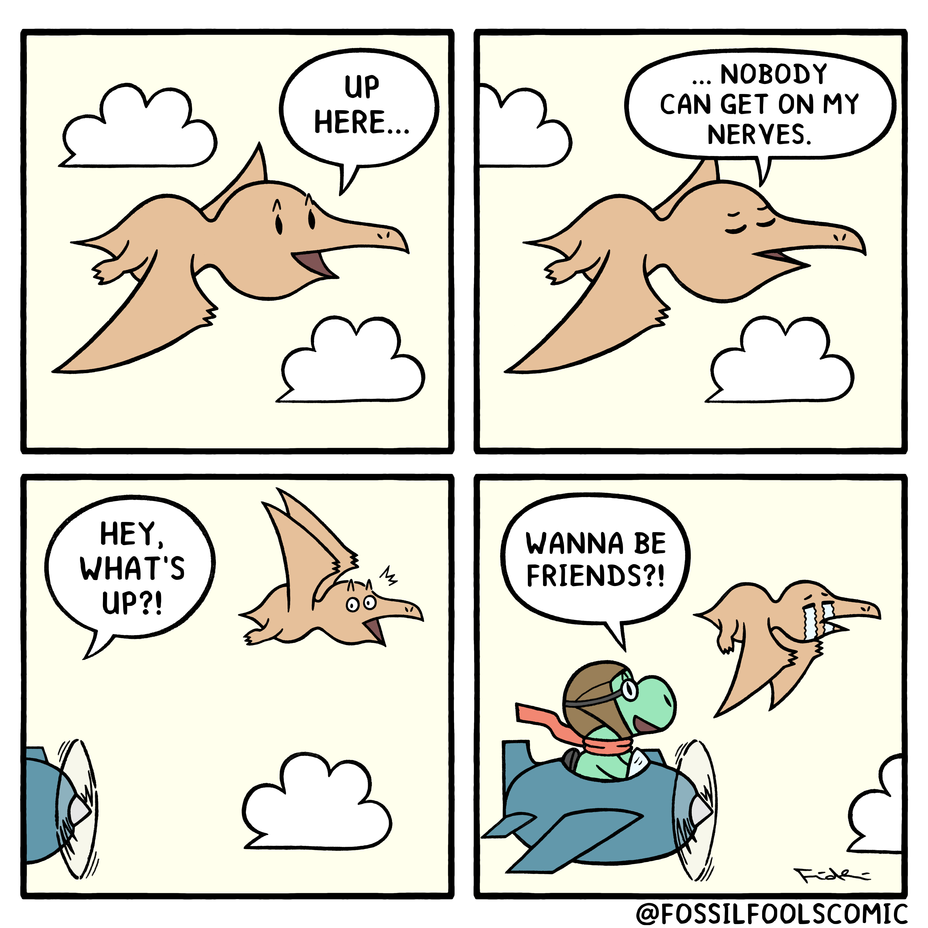 Comic: Above The Clouds (2022 Remake)