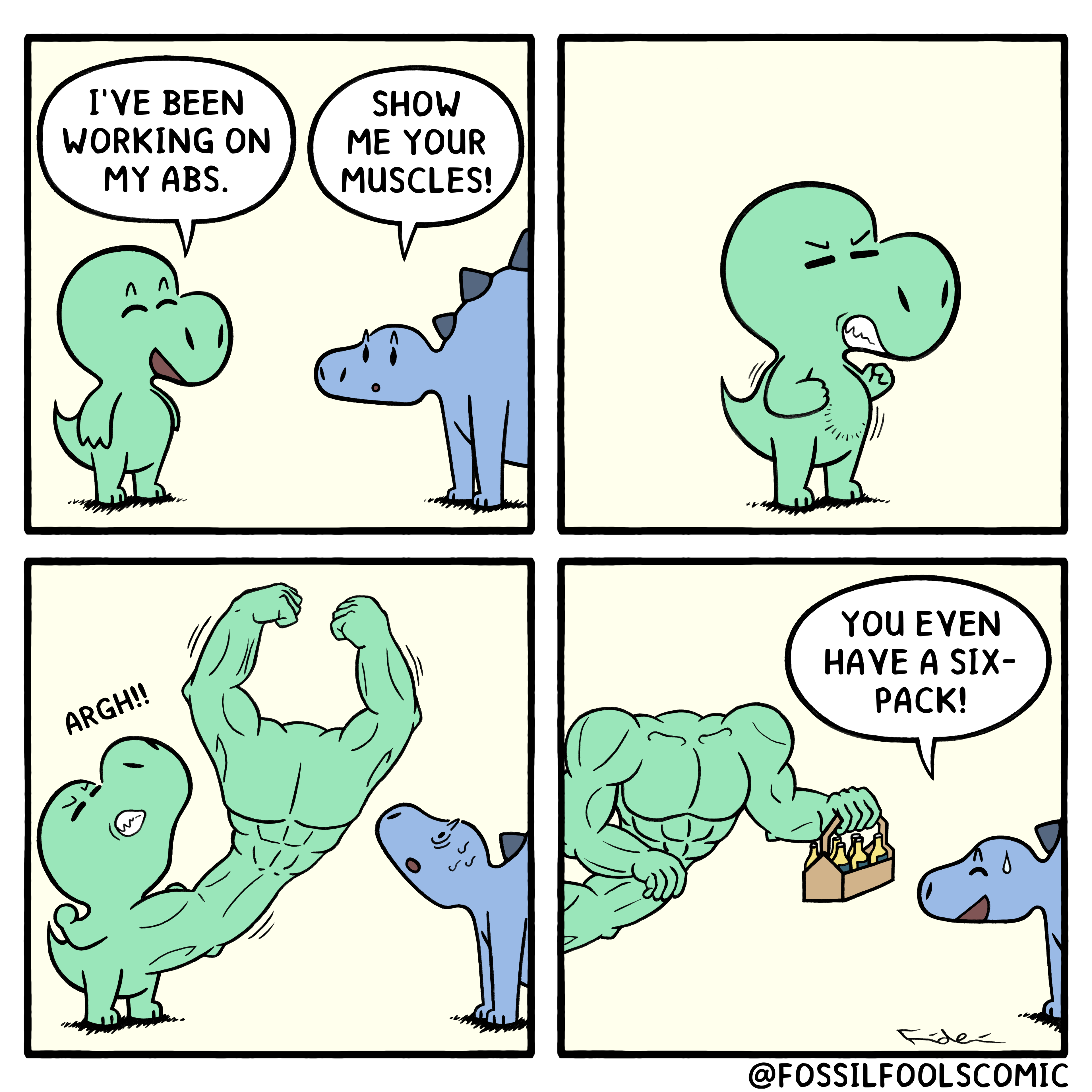 Comic: Muscles