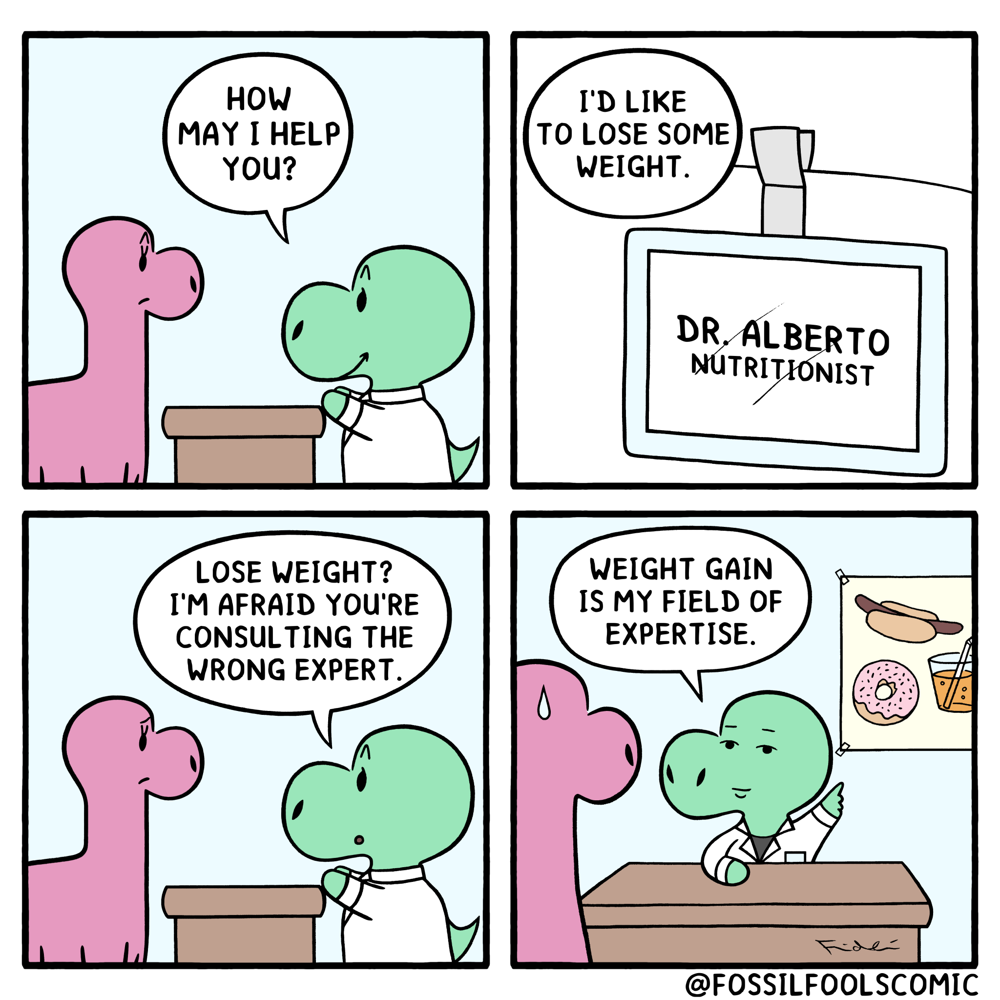 Comic: How To Gain Weight