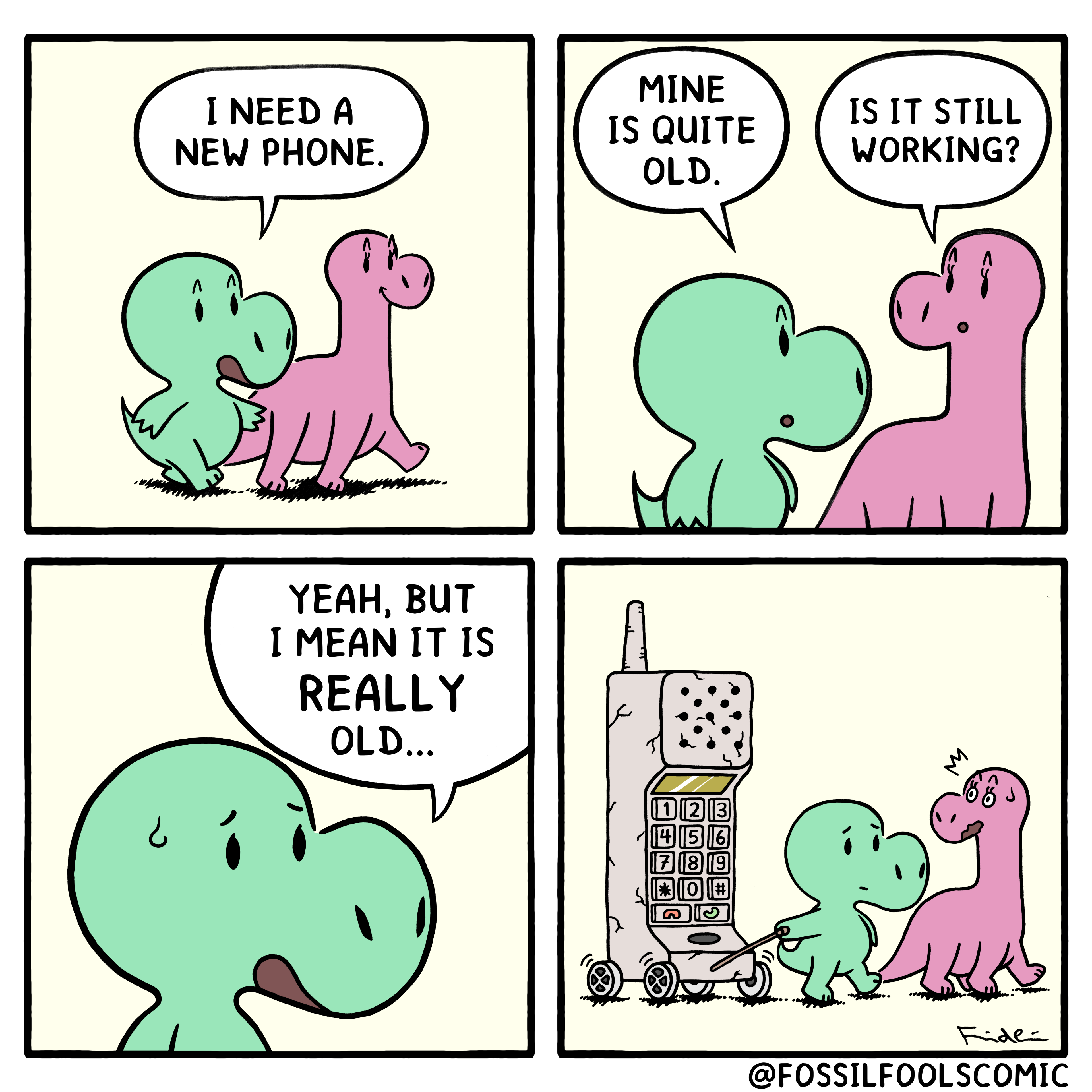 Comic: New Phone (2022 Remake)