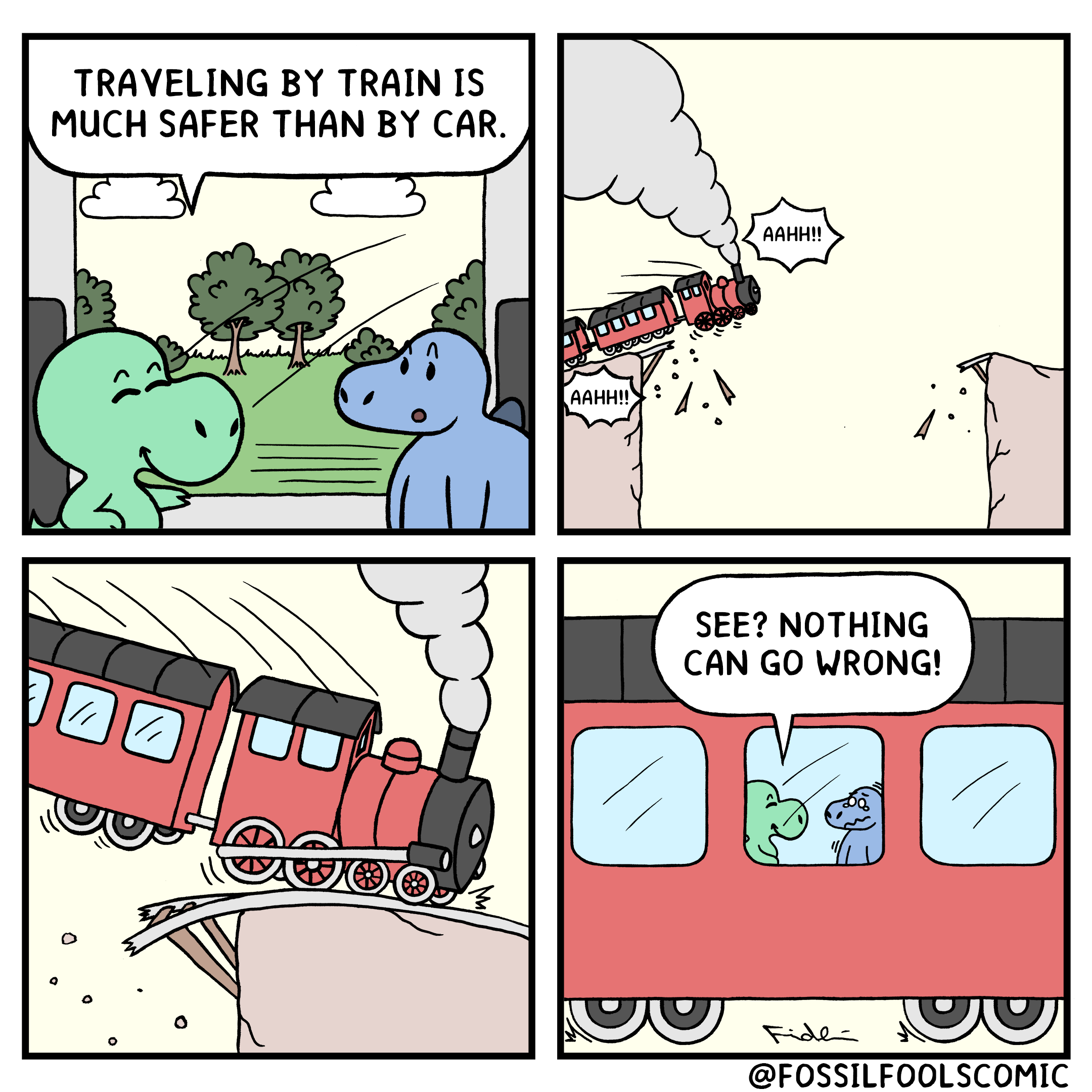 Comic: The Train Ride