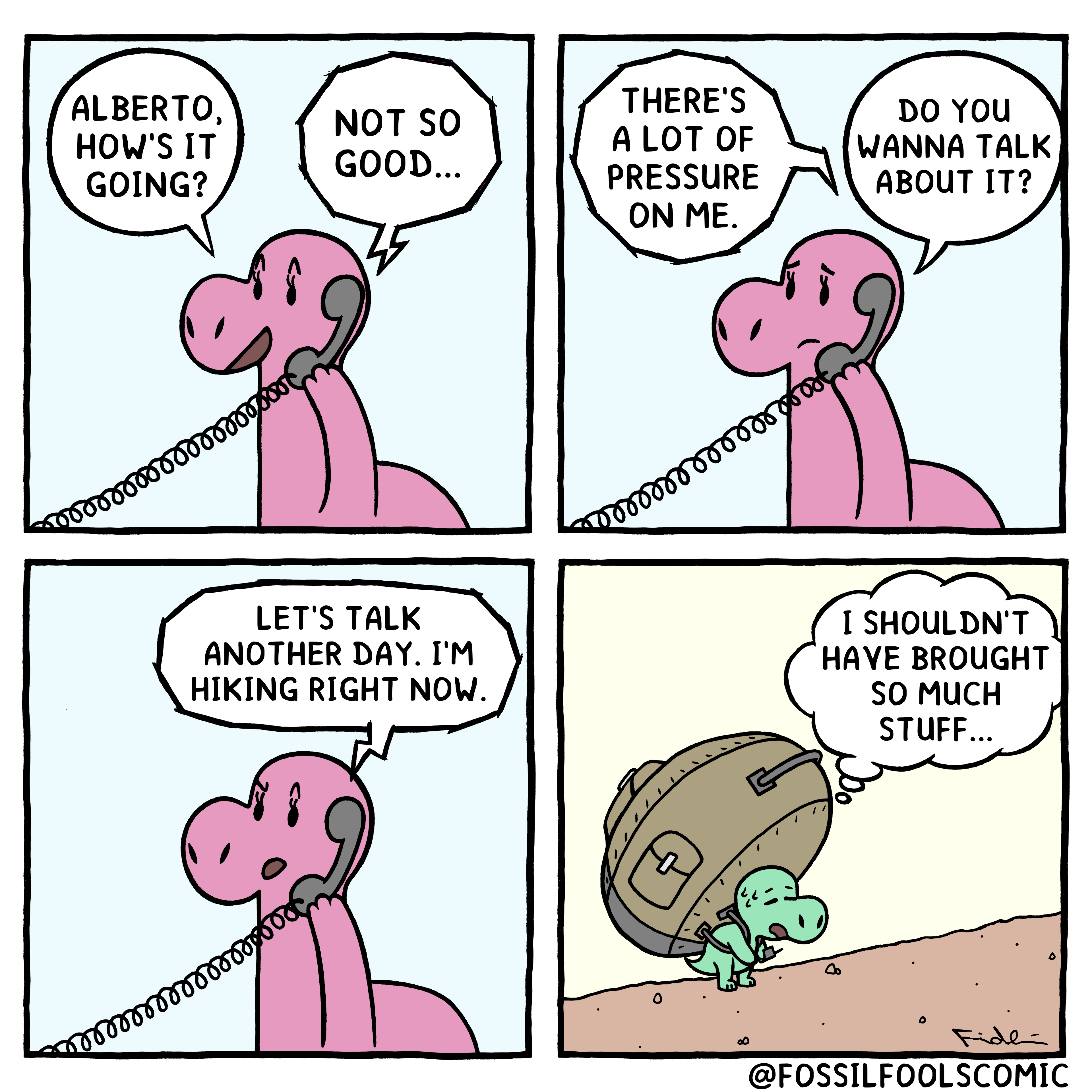 Comic: Pressure On Me