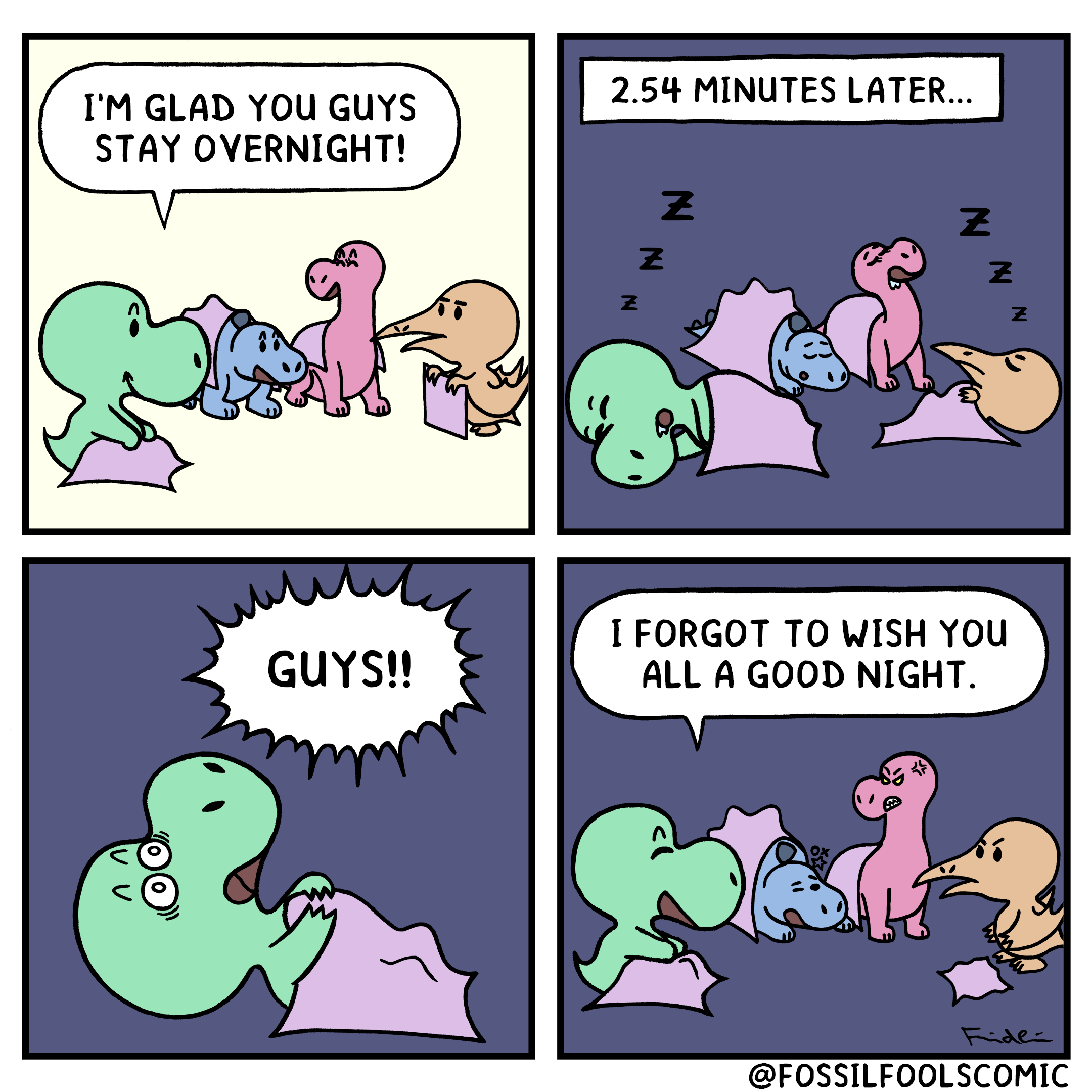 Comic: The Sleepover