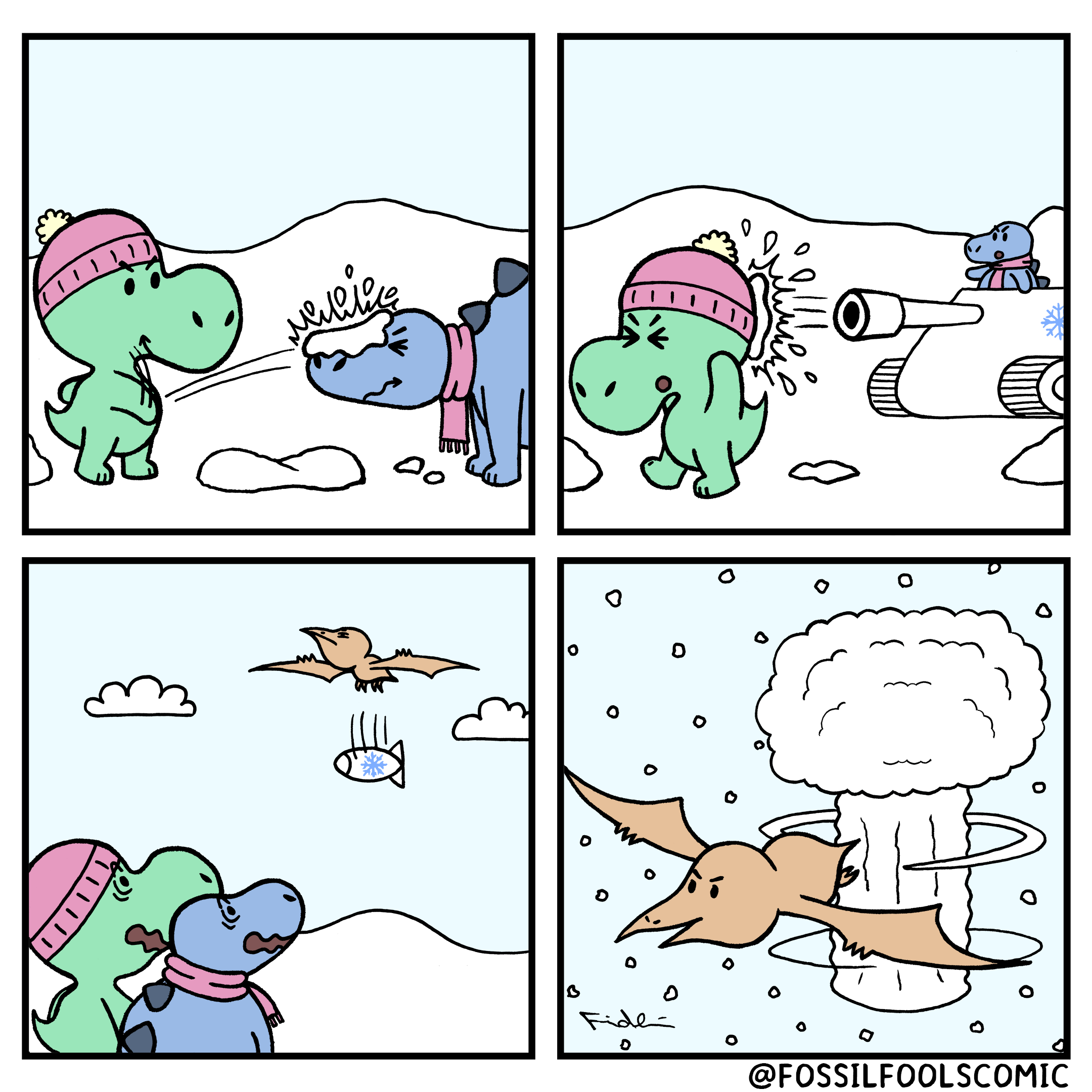Comic: Snowball War