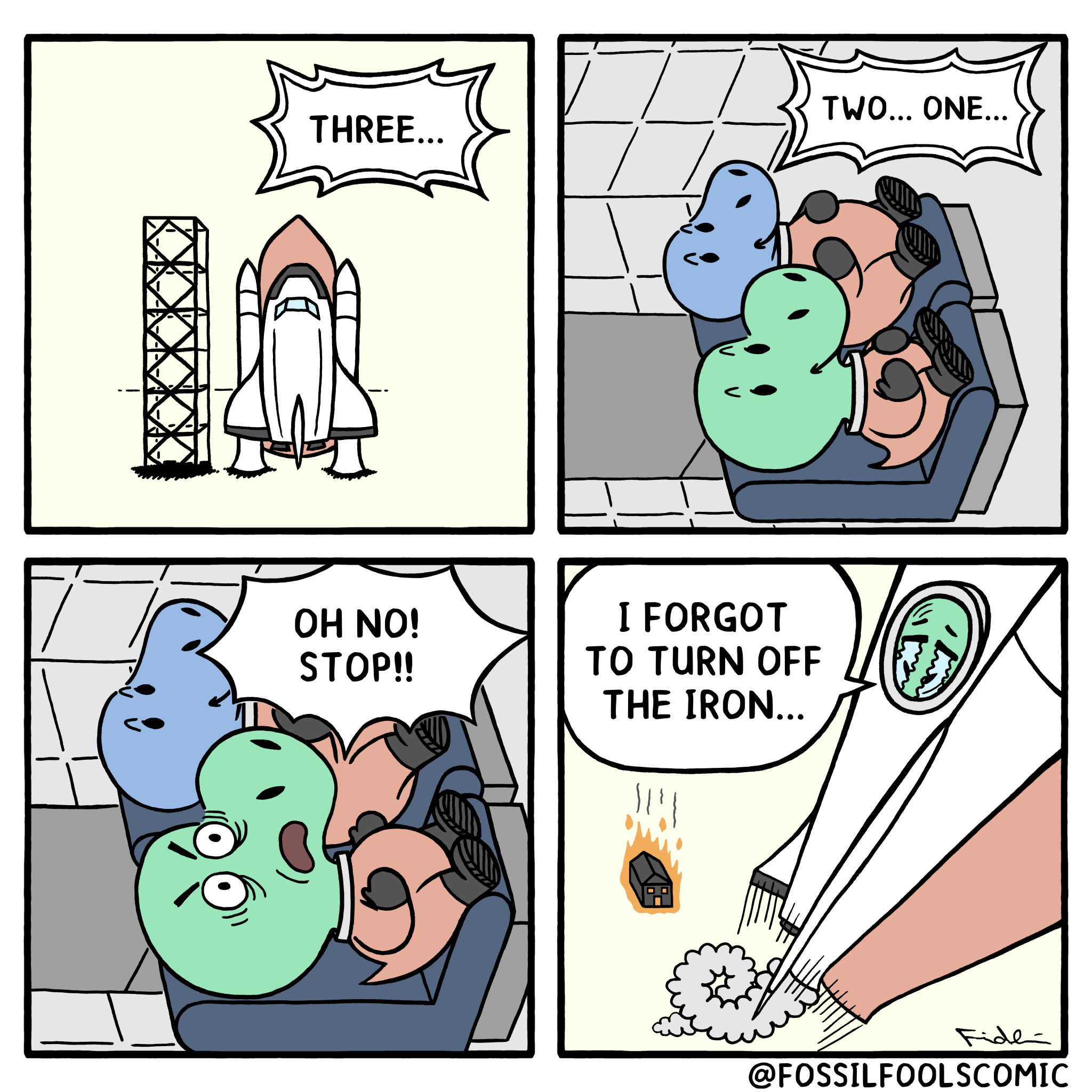 Comic: Rocket Launch (2023)