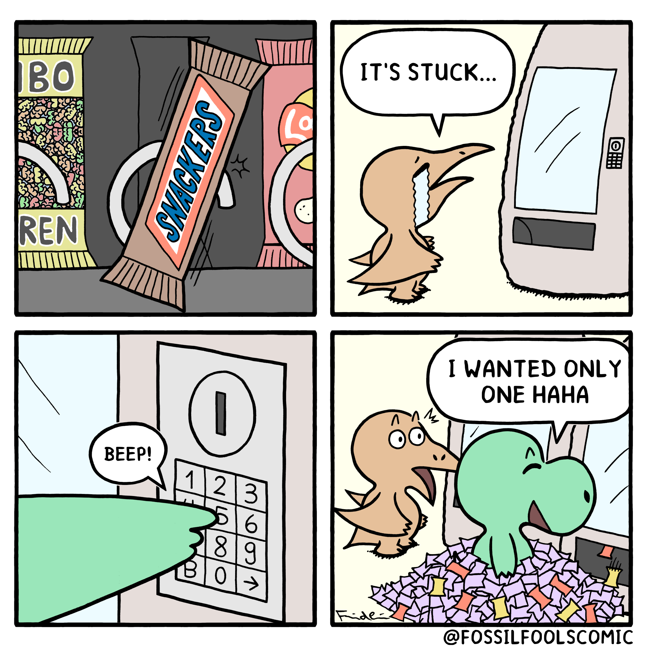Comic: The Vending Machine (2022 Edit)