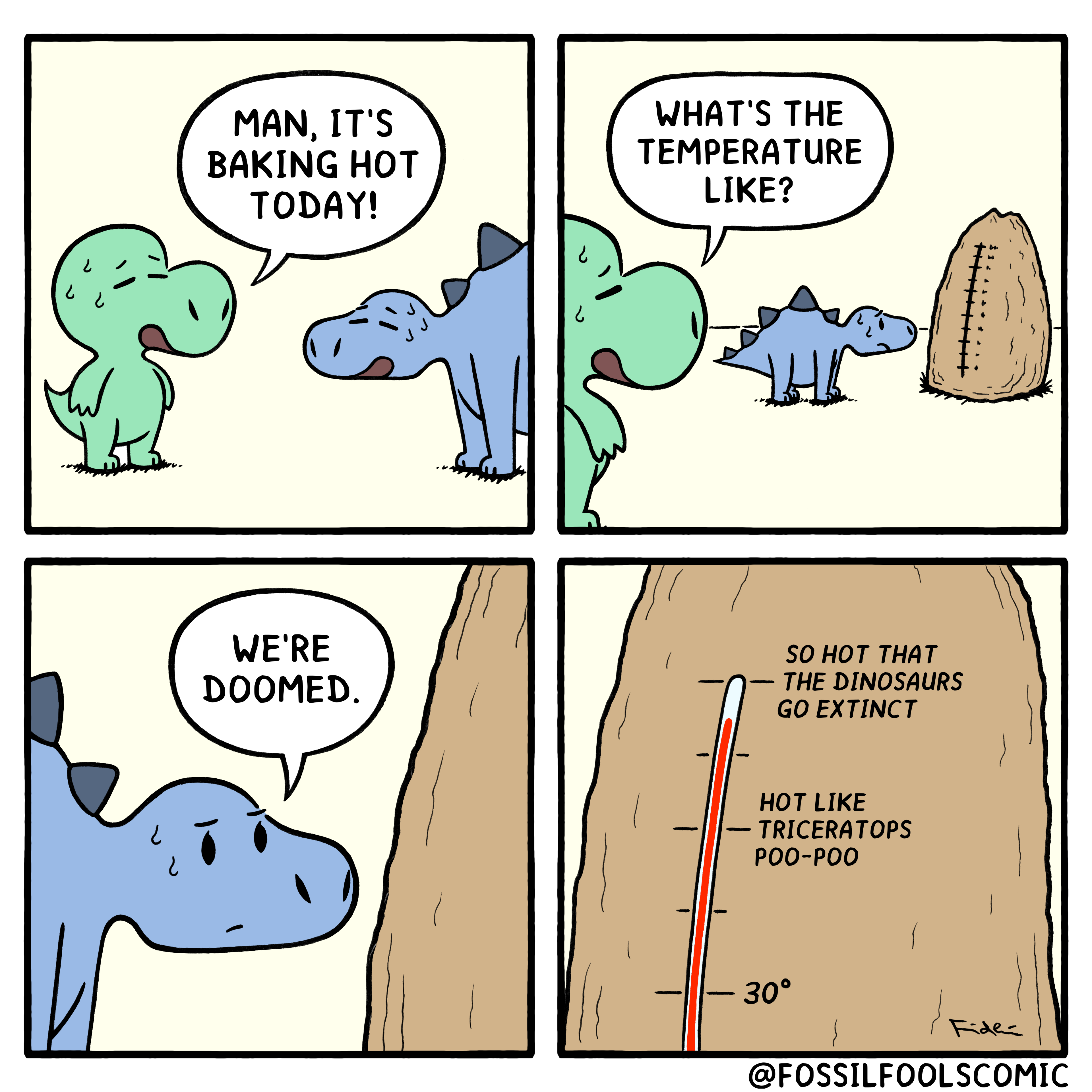 Comic: Baking Hot (2022 Redraw)