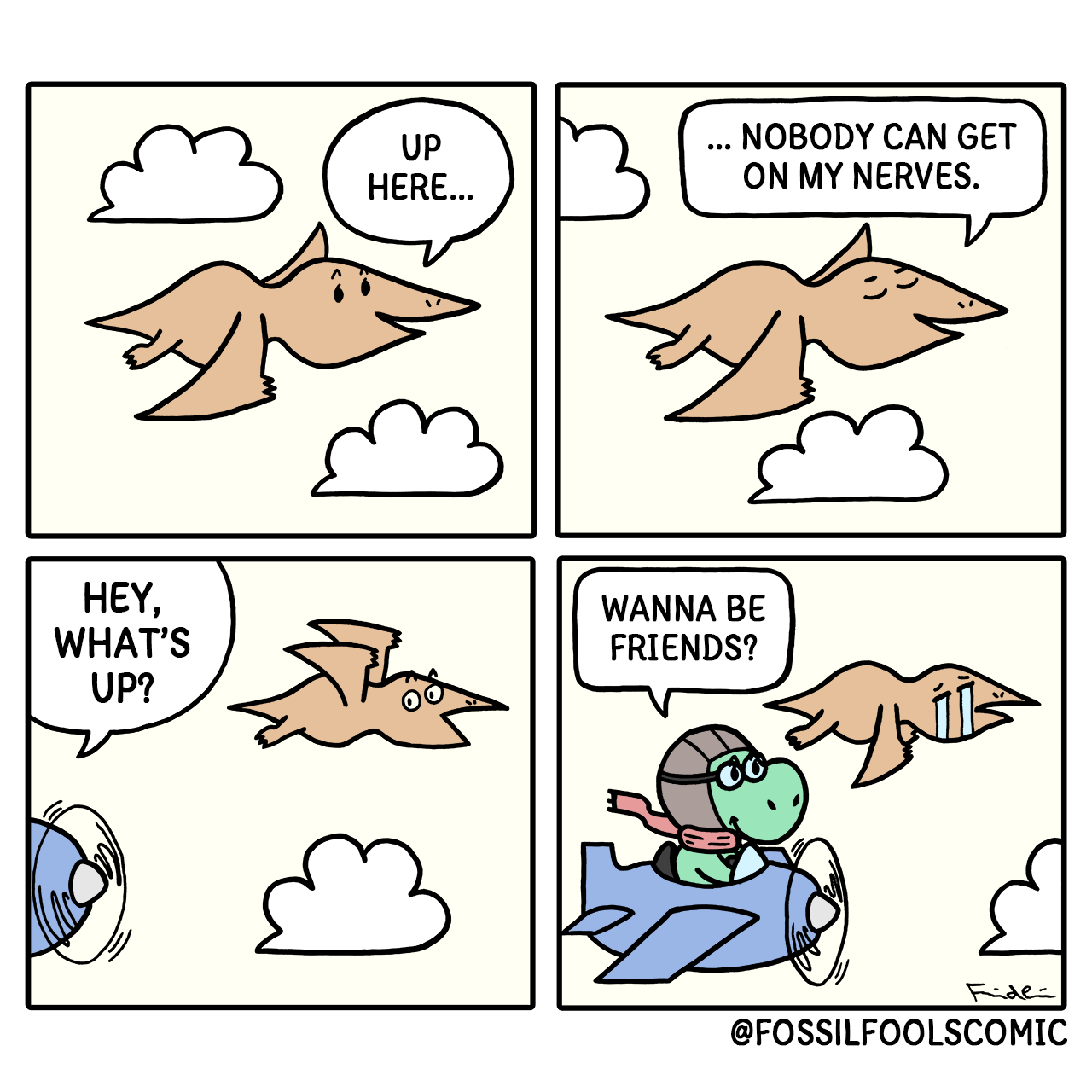 Comic: Above The Clouds