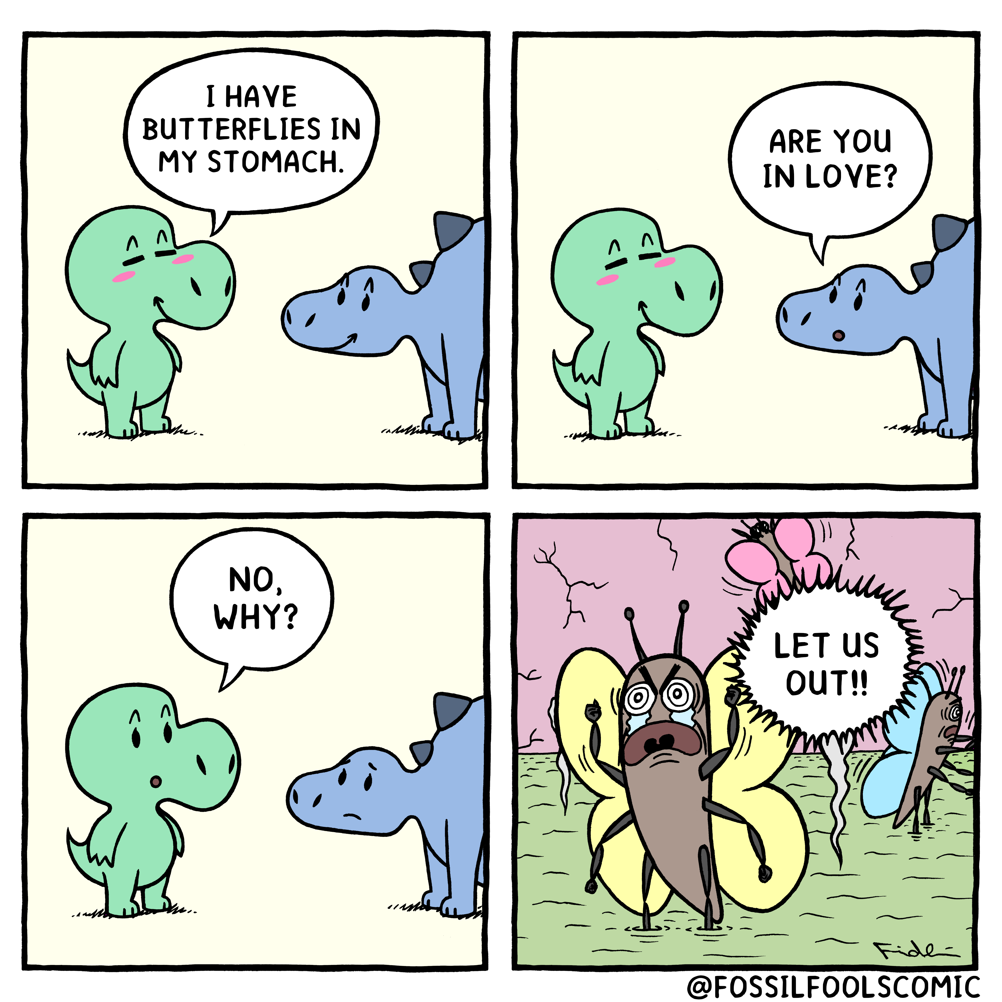 Comic: Butterflies In My Stomach