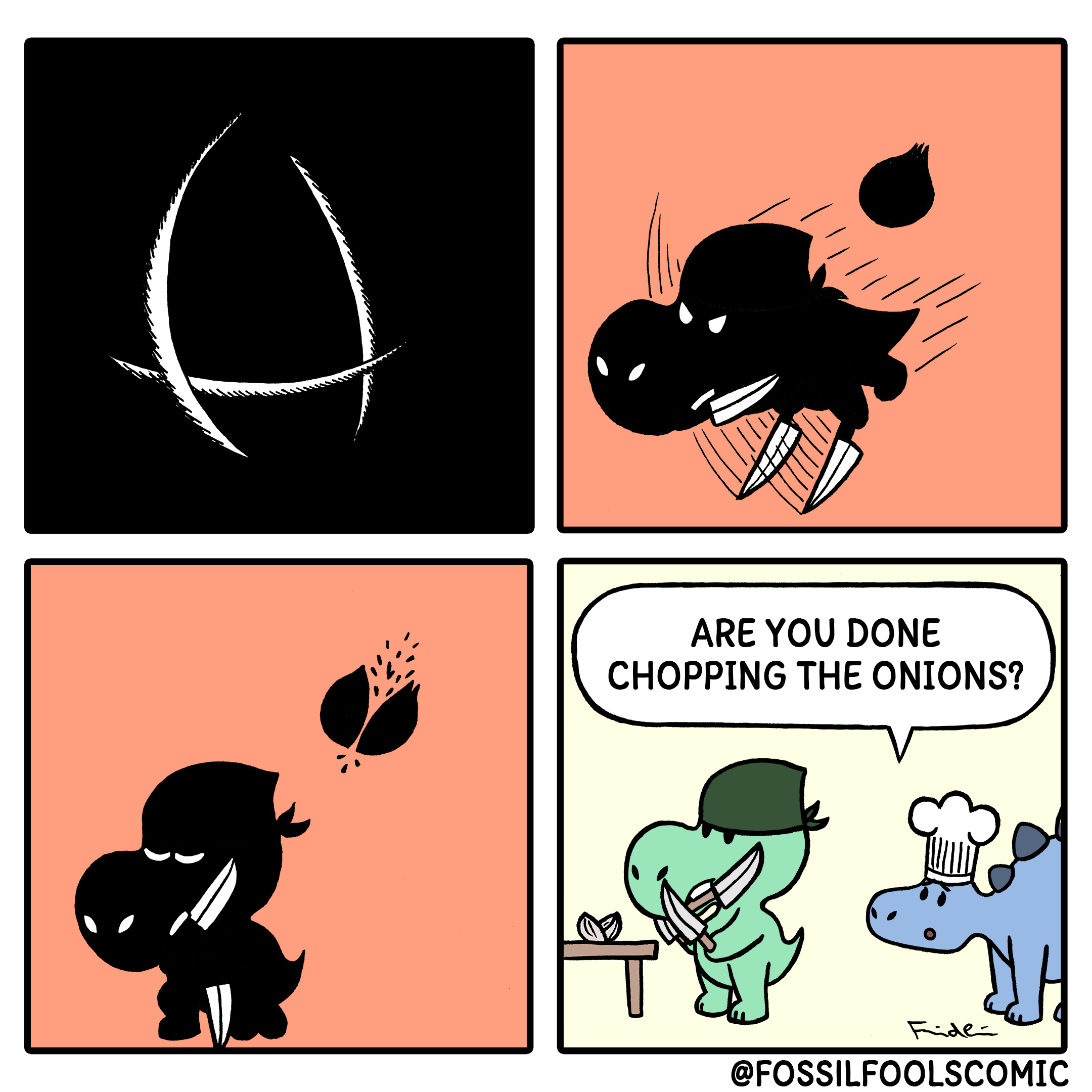 Comic: Three-Sword Style