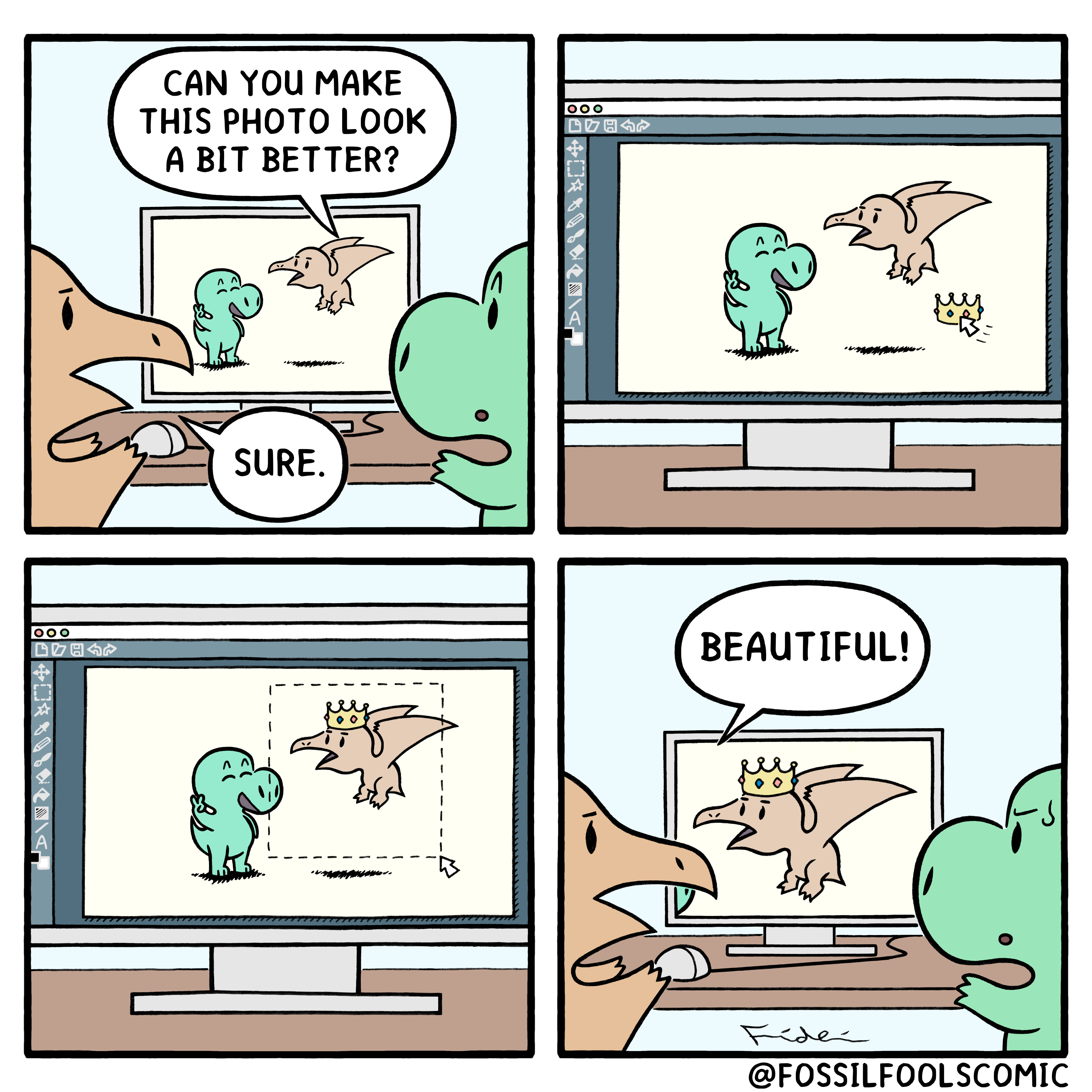 Comic: Photo Editing