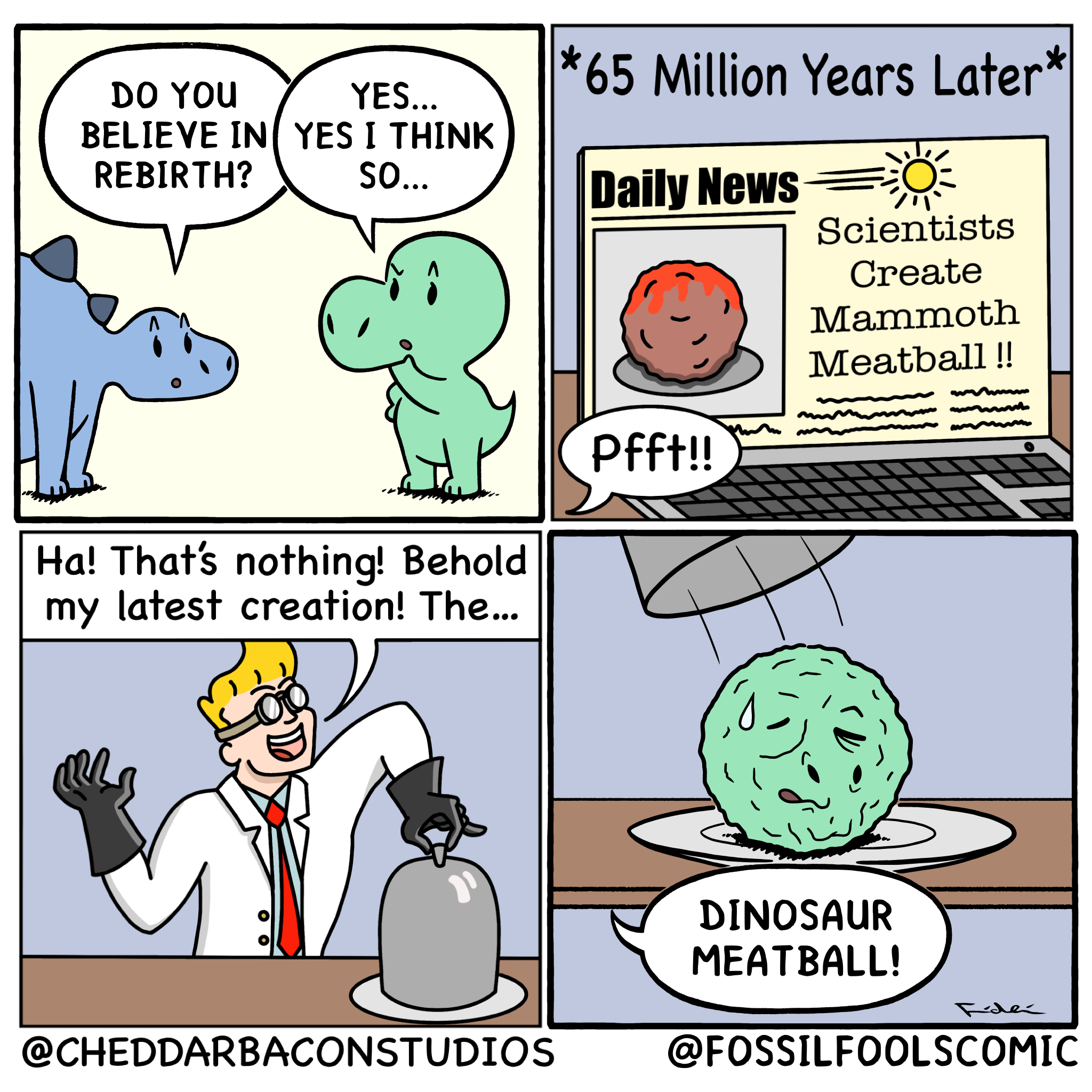 Comic: Collab with Cheddarbacon Studios