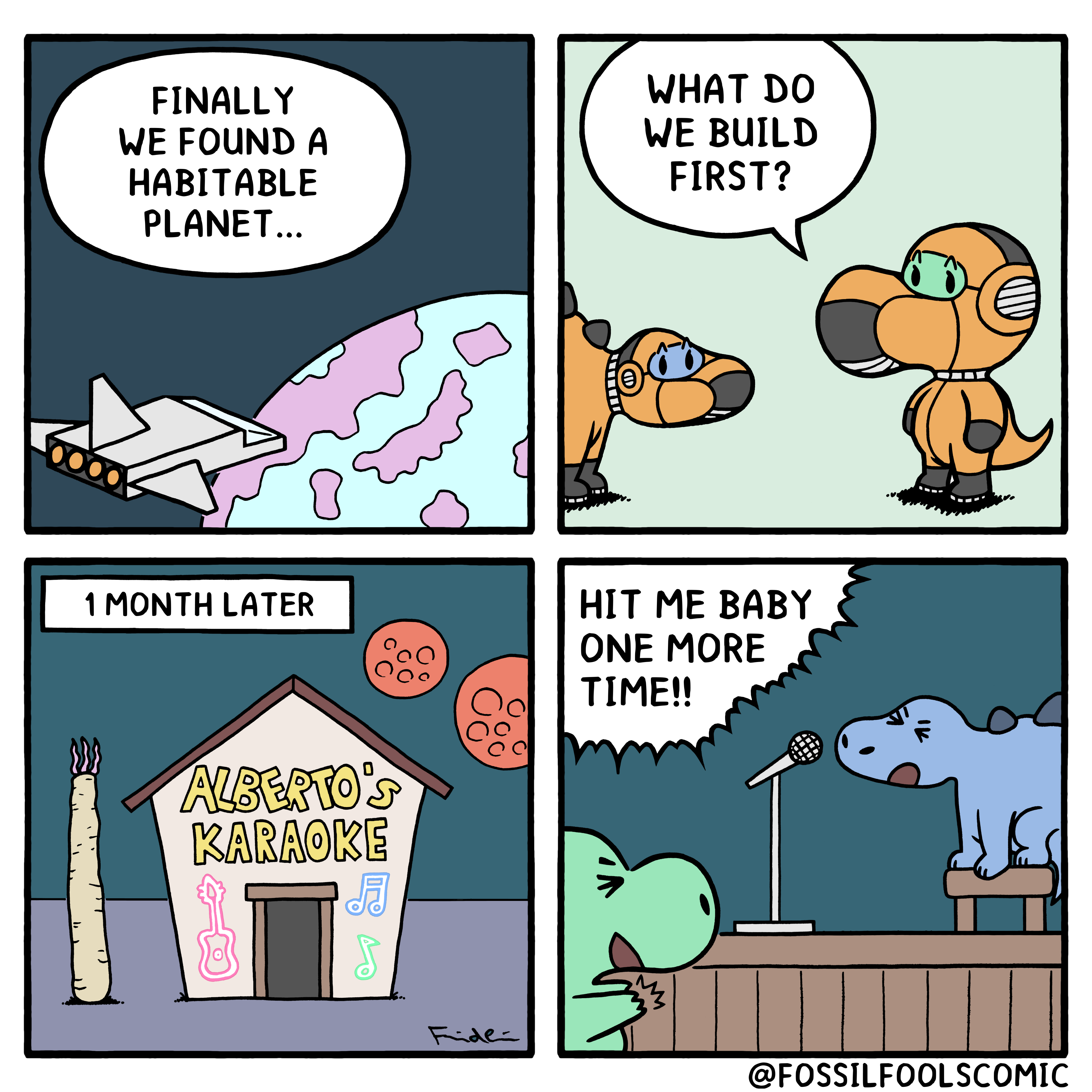 Comic: New Planet (2022 Edit)