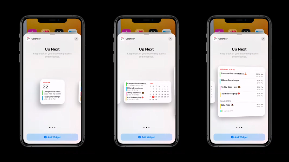 Mobile Widget Types Do I need new iOS widgets for my mobile app • intent
