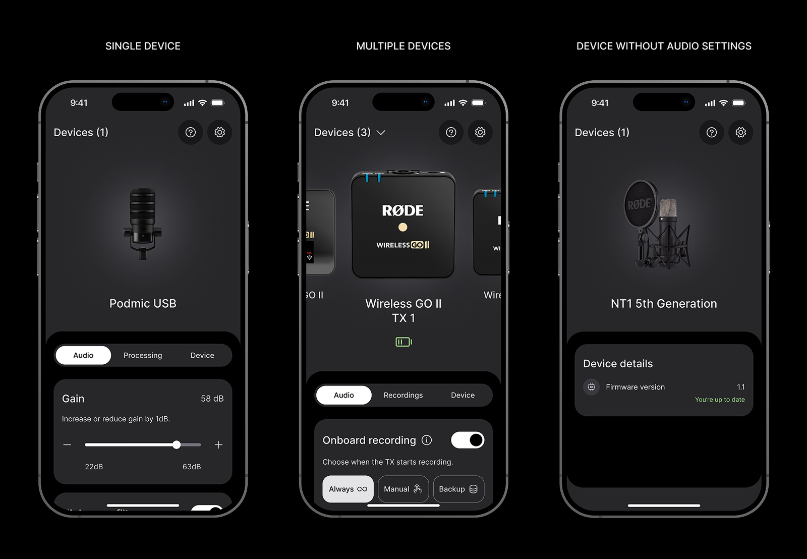 Master Framework universal navigation 