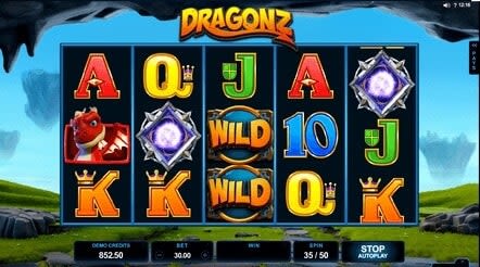 Dragonz slots Screenshot at betspin Thumbnail