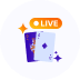Live dealer blackjack