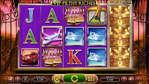 Vip Filthy Riches Gameplay Screenshot