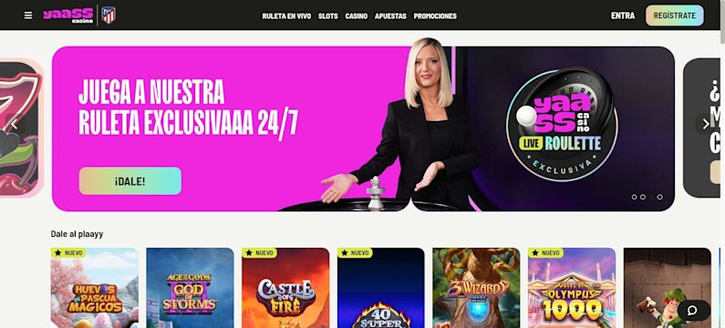 Reseña de Yaass Casino 2024 ⭐ Bono de 100% hasta 100€