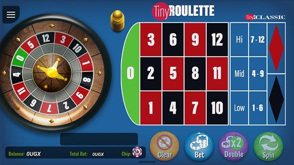 Mini roulette game preview