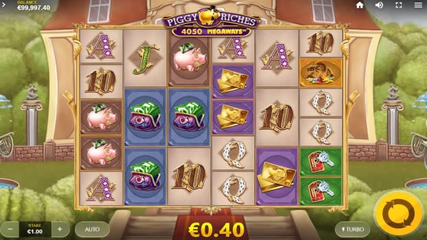 Screenshot of piggy riches UK Slots Thumbnail