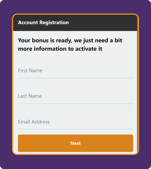 Register at Zodiac Casino