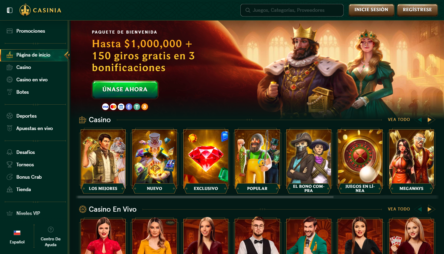 casinia casino bonus ohne einzahlung