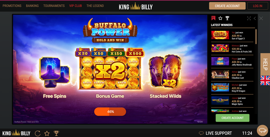 King Billy Slot Games.png