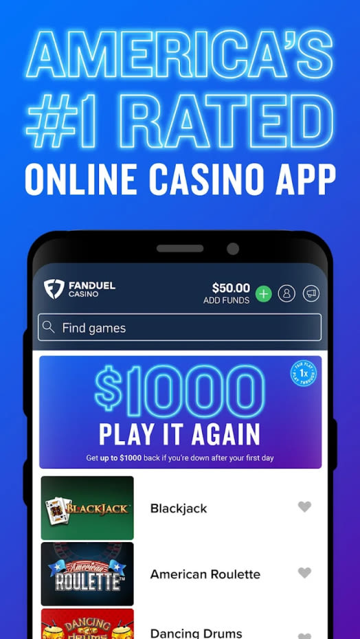 WV Fanduel Casino app 1