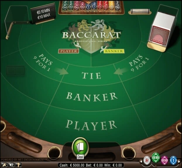 Screenshot of Casino baccarat Gameplay Thumbnail