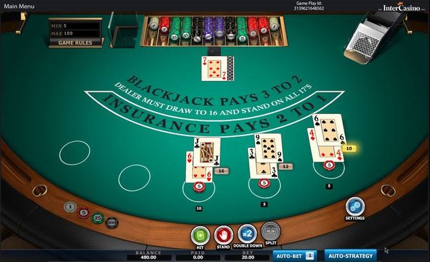 Playing Vegas blackjack Thumbnail