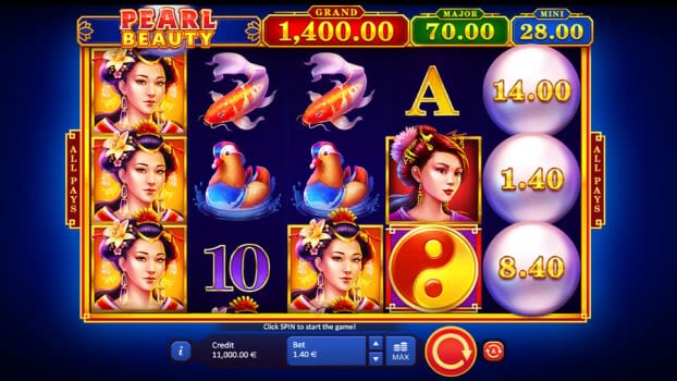 Screenshot of pearl beauty Woo Casino Thumbnail