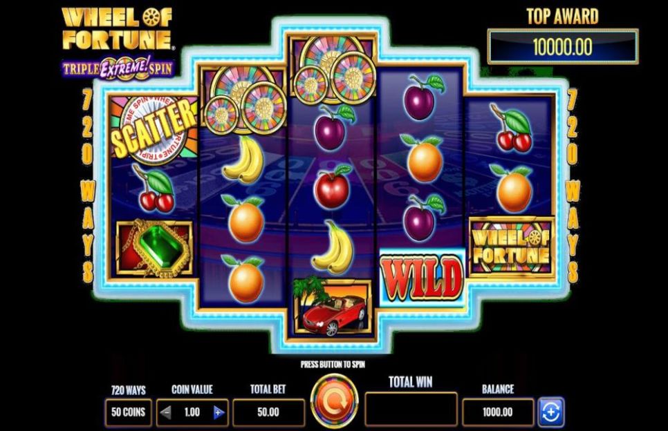 Wheel of Fortune Triple Extreme Spin screenshot 1