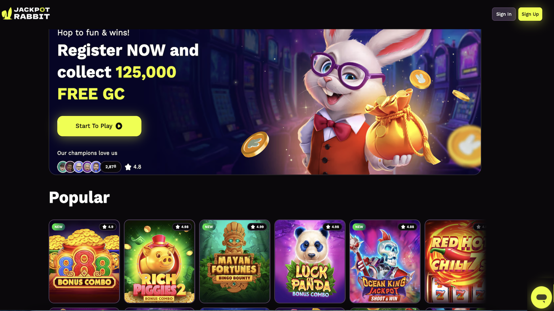 Illustration av slotstema från Rabbit Reel