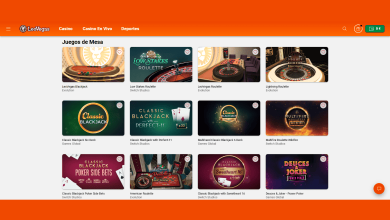 Leovegas Casino Bonus