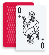 Blackjack reverse and queen cards