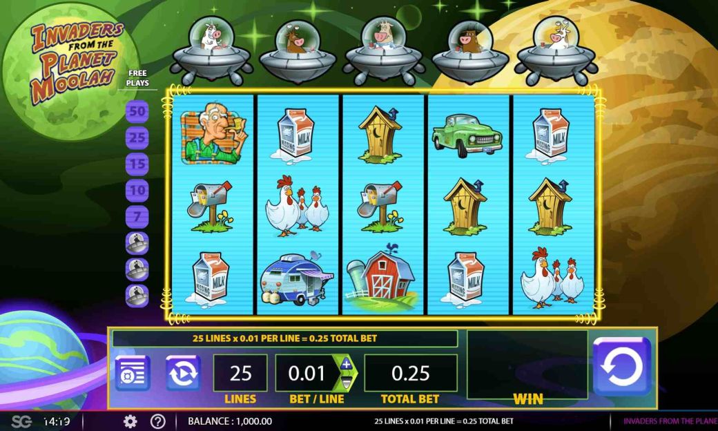 Invaders from the Planet Moolah screenshot 1