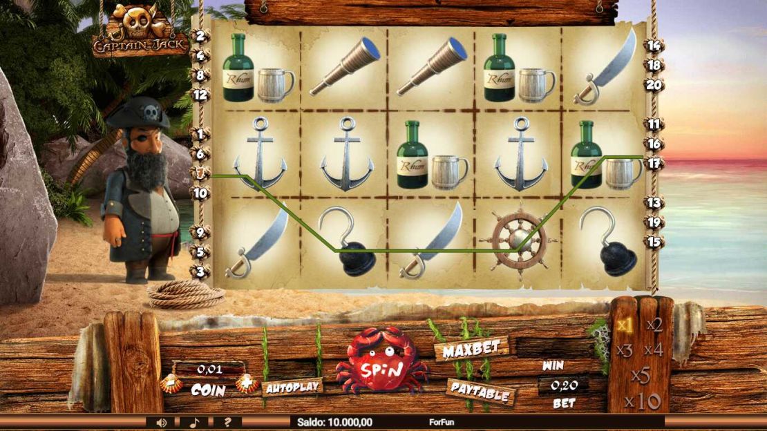 Captain Jack screenshot 1