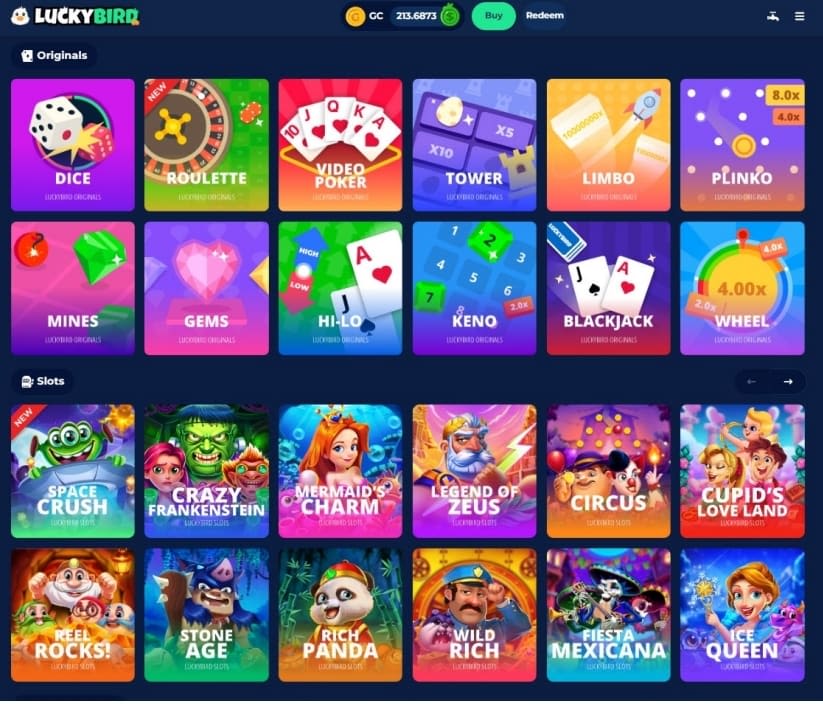 LuckyBird Casino: 50 Free Spins – No Deposit Bonus Code