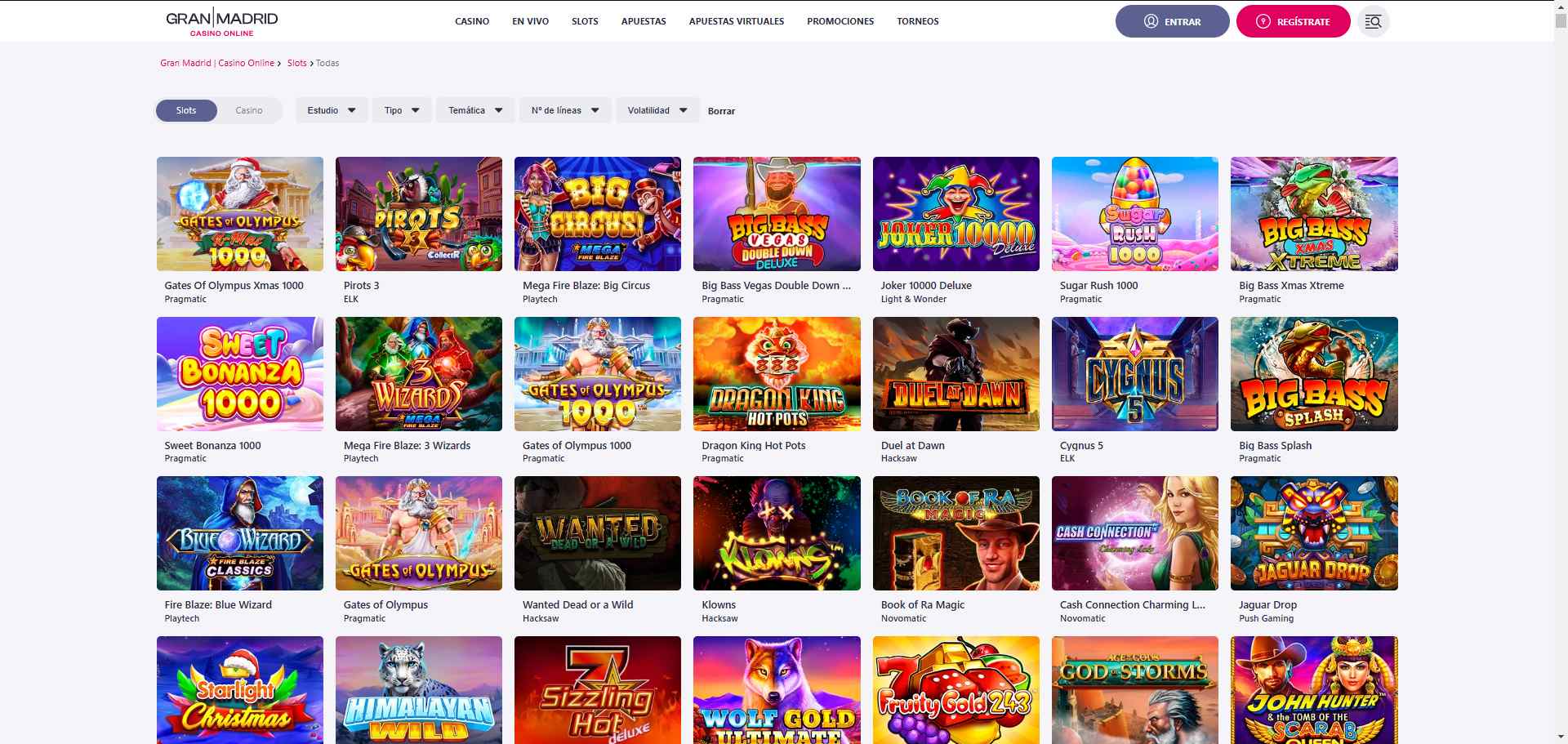 Casino Gran Madrid Online