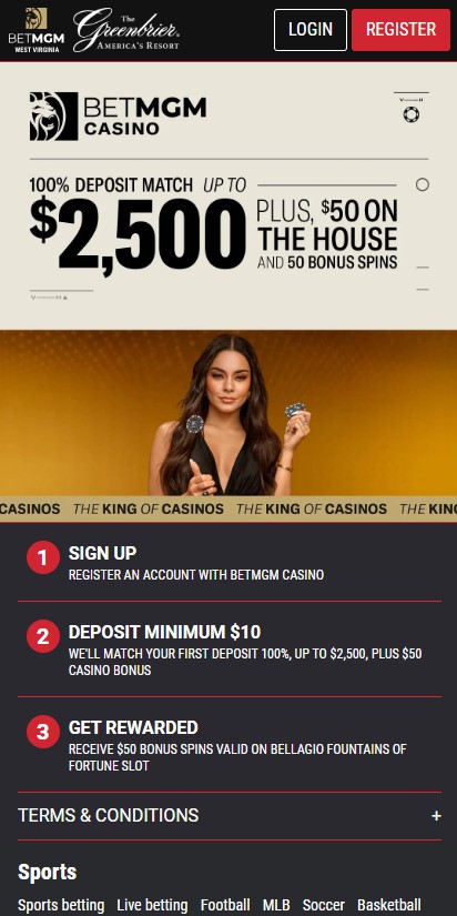 BetMGM Bonus Code 2024 💰 $1,000 + $25 No Deposit Bonus