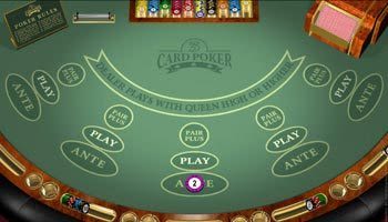 3 Card Poker Screenshot - Platinum Play Casino